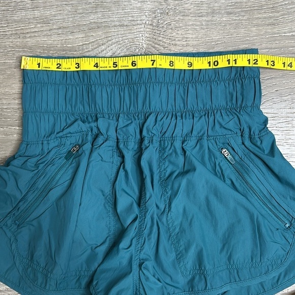 NEW Free People Movement The Way Home Shorts in Teal Women’s Sz XS - Picture 9 of 10